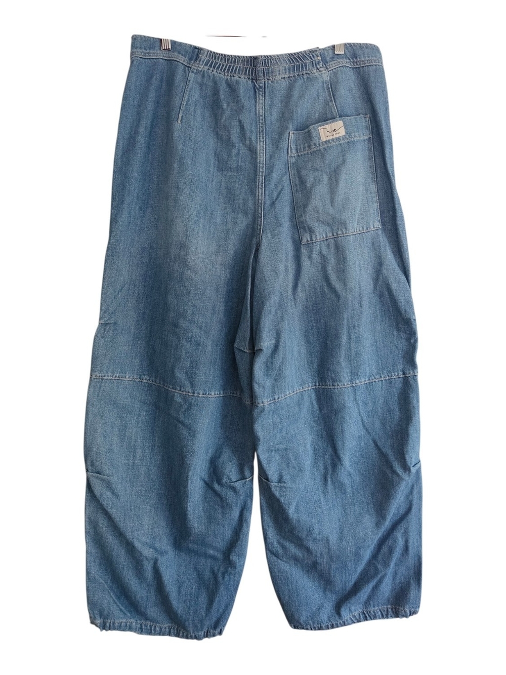 NWOT We The Free Logan Cinched Cargo Jeans with Drawstring Waist - Picture 7 of 14
